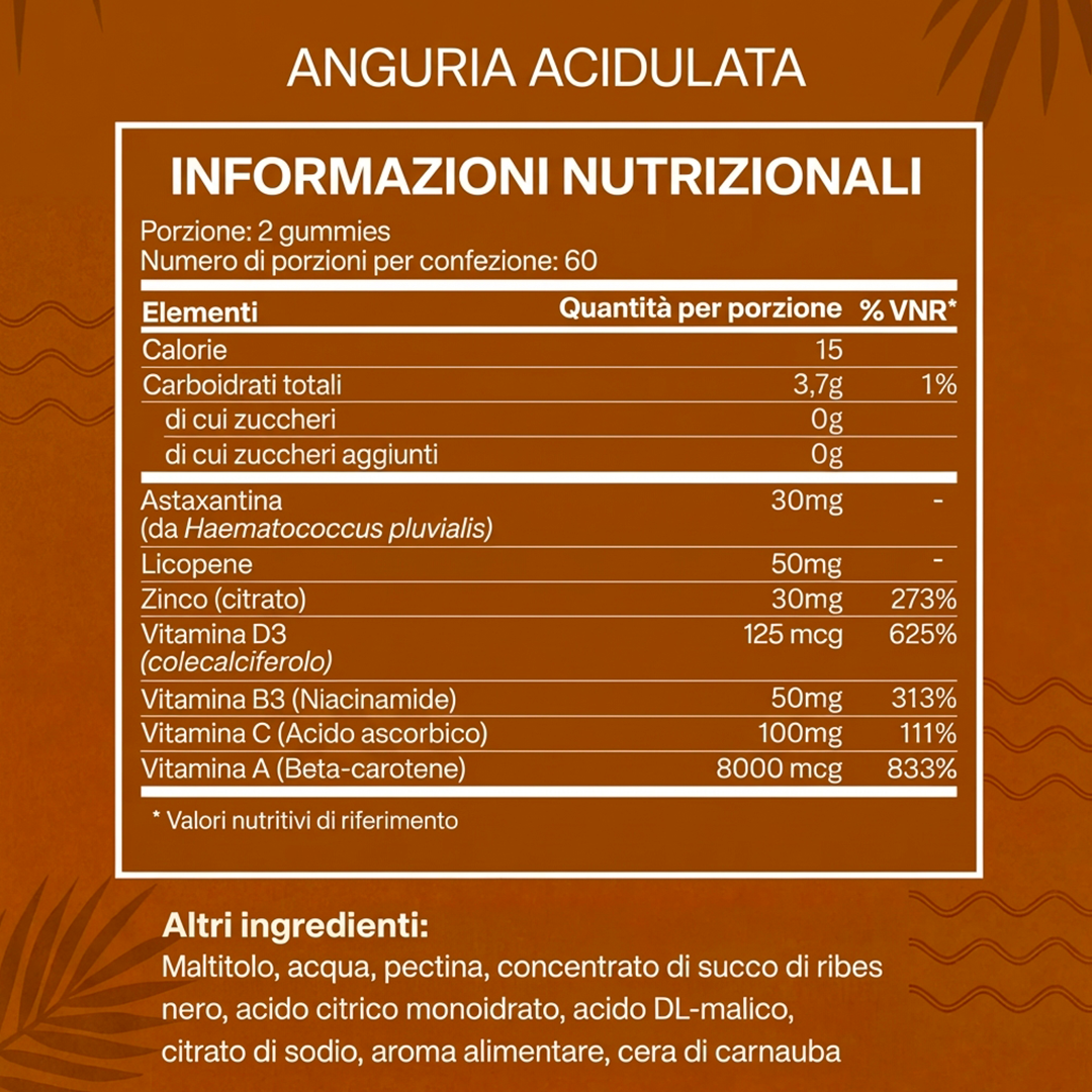Gummies Autoabbronzanti