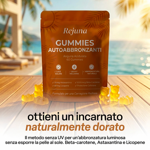 Gummies Autoabbronzanti