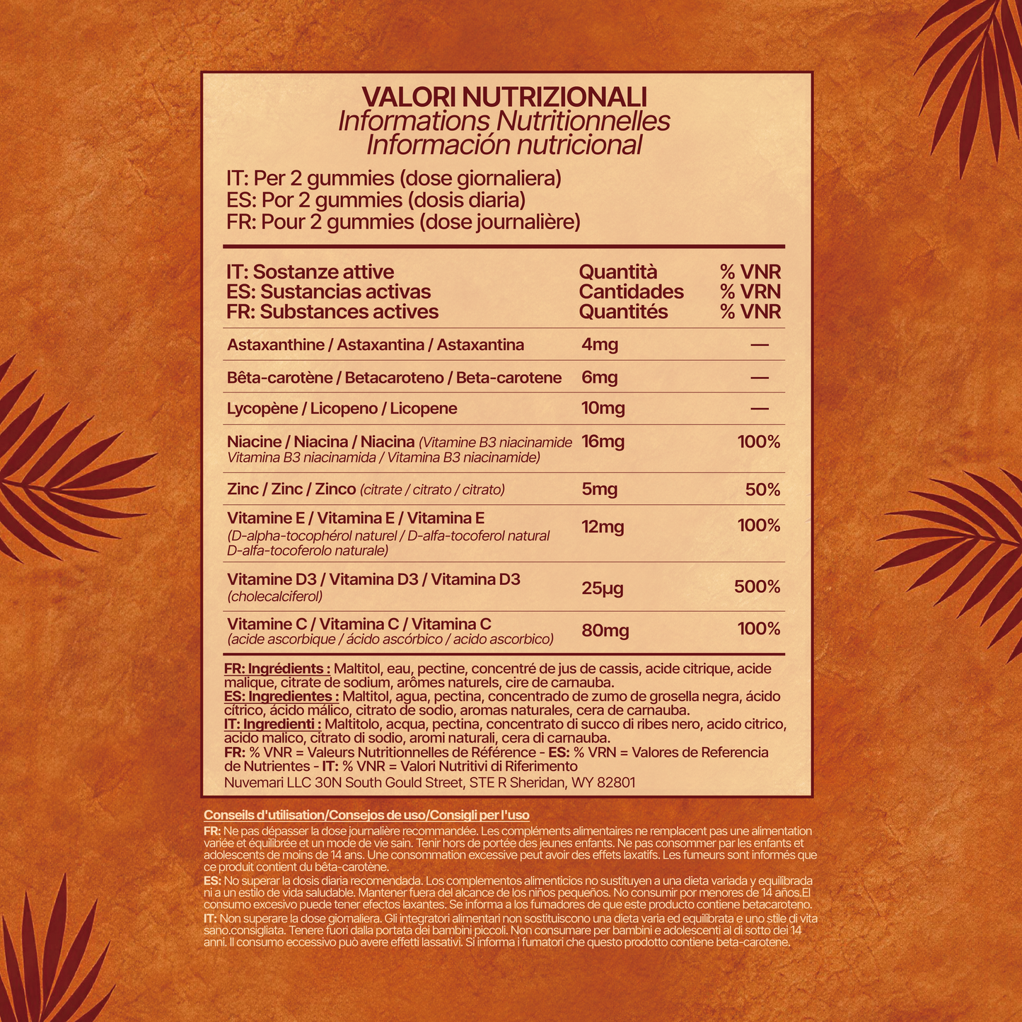 Gummies Autoabbronzanti