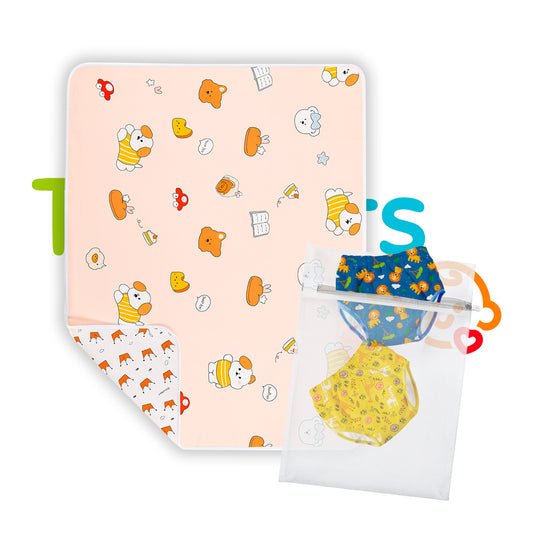Protective Laundry Bag + Leakproof Mattress Protector Pack 👶🏼